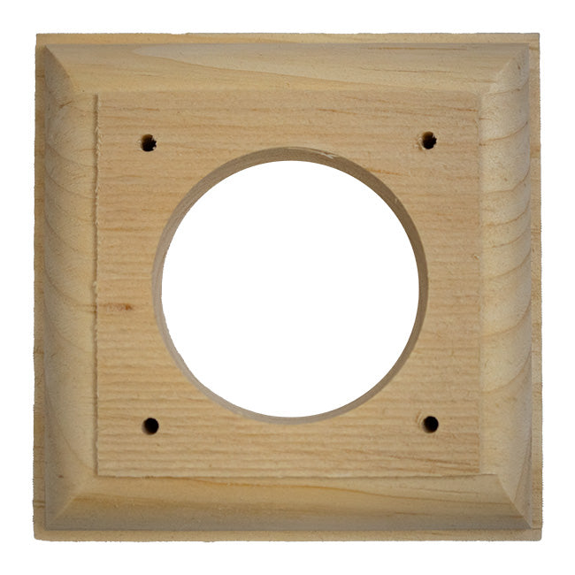 Coveside Wood Predator Guard, 2" dia. hole