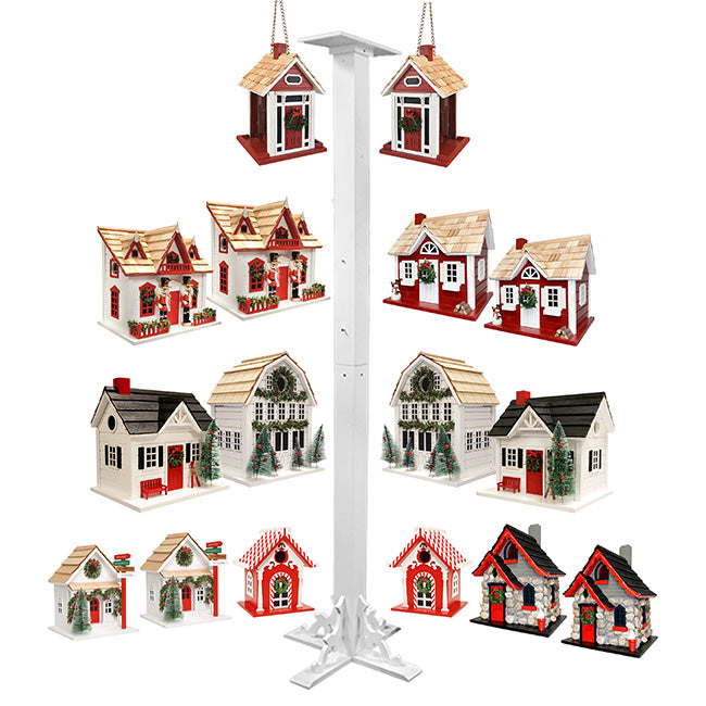 Home Bazaar Christmas Collection 16 Piece Display with Post