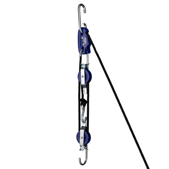 Tie Boss 3/8" Block and Tackle, Blue