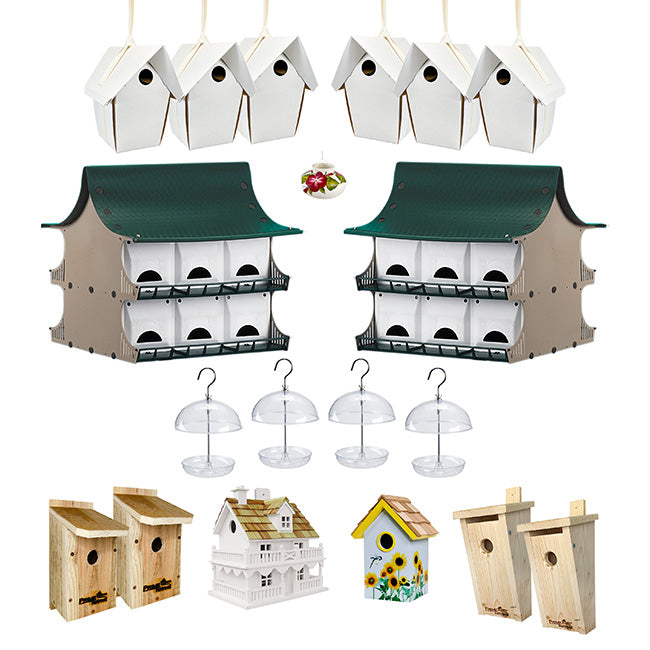 WBU Exclusive Bird Houses and Feeders Assortment