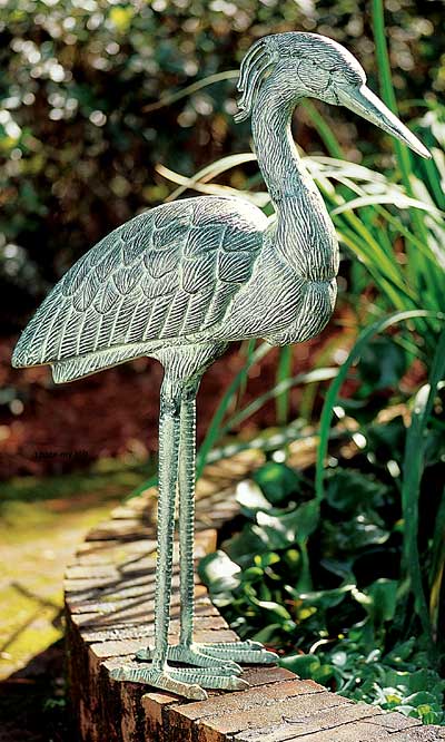 Achla Cast Aluminum Great Blue Heron