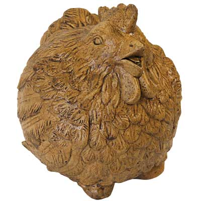 Athens Plump Hen Statue, Autumn Wheat