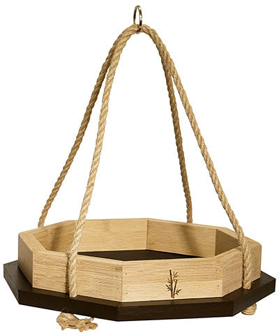 Audubon Ultimate Renewable Bamboo Octagonal Platform Feeder