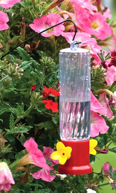 Audubon Staked Garden Hummingbird Feeders, Pack of 6