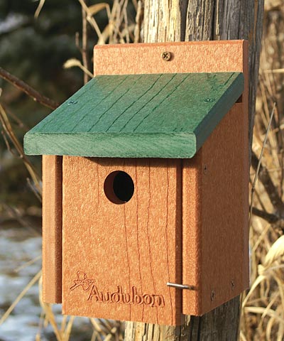 Audubon Recycled Plastic Wren House