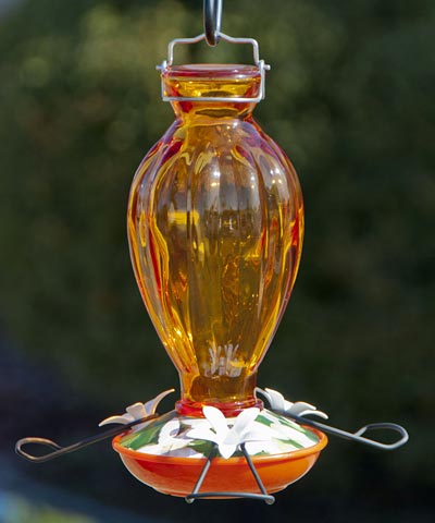 Audubon Fluted Glass Oriole Feeder, 20 oz.