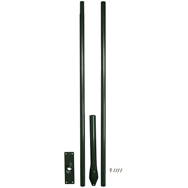 Audubon Three Piece Pole Kit, Green, 6' x 1" O.D.