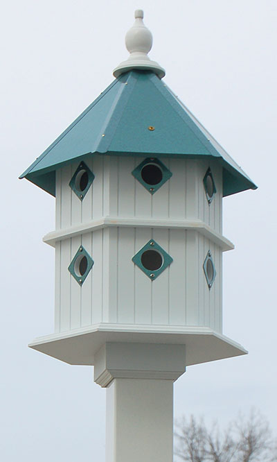 Wing & A Prayer Chateau House, Verdigris Roof