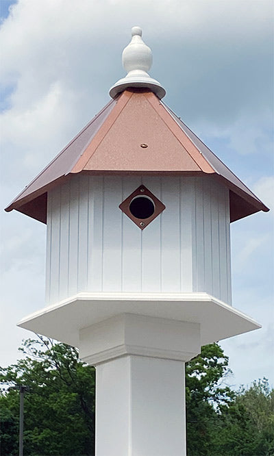 Wing & A Prayer Gardenia House, Hammered Copper Roof