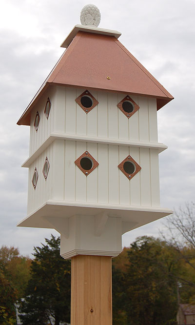 Wing & A Prayer Manor House, Hammered Copper Roof