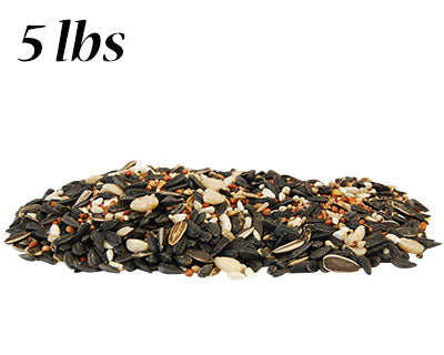 Wild Bird Seed Mix, Deluxe Blend with Fruit, 5 lbs.