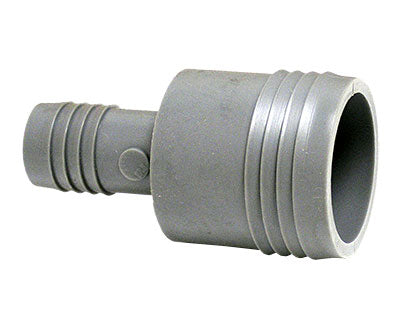 Flexible Tubing Coupling, 2" Barb x 1" Barb