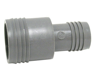 Flexible Tubing Coupling, 2" Barb x 1 1/4" Barb