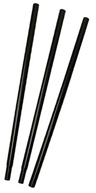 Erva Three Piece Birding Pole, Black, 6' 8" x 1" O.D.