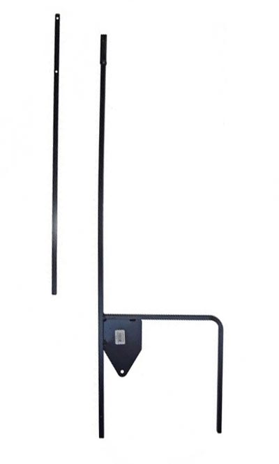 Erva Bluebird House Two Piece Mounting Pole, Black, 5' 10"