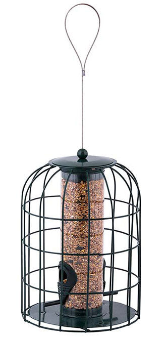 Esschert Design Caged Tube Bird Feeder