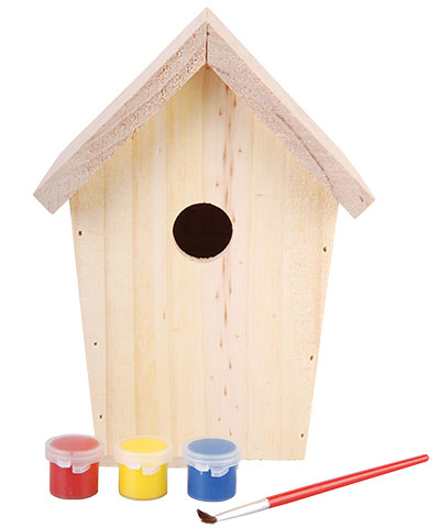 Esschert Design Kid's Paint Your Own Bird House