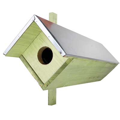 Esschert Design Extended Horizontal Owl or Kestrel House