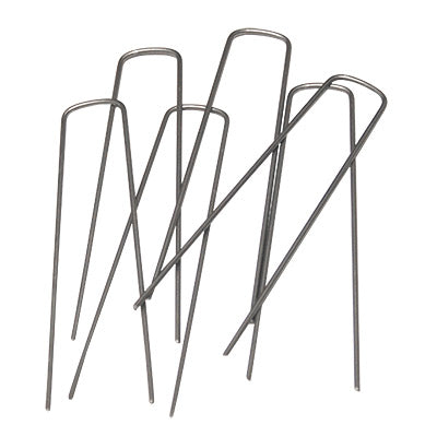 Gardeneer Heavy Duty Wire Garden Staples, 6", pack of 75