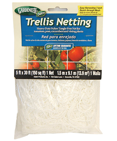 Gardeneer Vegetable Trellis Netting, 5' x 30'