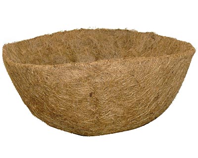 Gardman Shaped Coco Basket Liner, 16" dia.