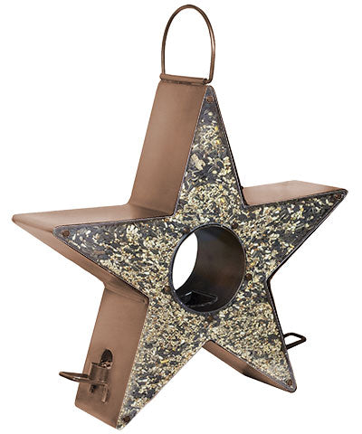 Good Directions Star Shaped Fly Through Bird Feeder