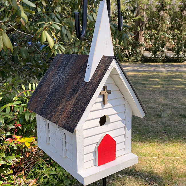 Bird In Hand Amish Made Cameron Country Church Bird House