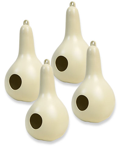 Heath Purple Martin Gourds, Pack of 4