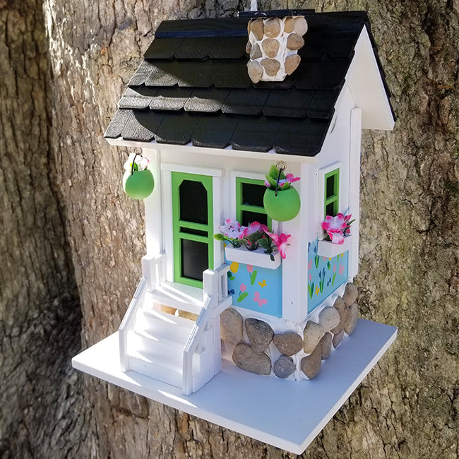 Home Bazaar Primrose Cottage Bird House