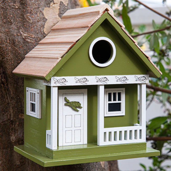 Home Bazaar Turtle Cottage Bird House