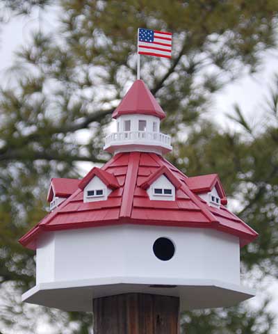 Home Bazaar Annapolis Lighthouse Bird House