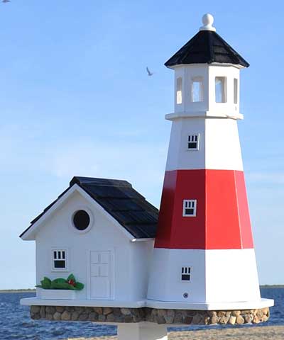 Home Bazaar Montauk Point Lighthouse Bird House