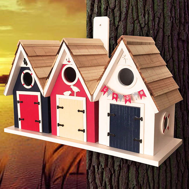 Home Bazaar Dockside Trio Cabins Bird House