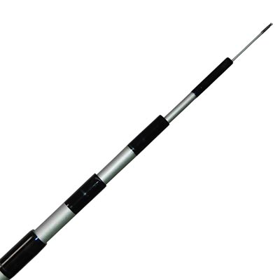 Jackite Fiberglass Telescoping Kite Pole, Platinum, 26'