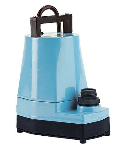 Little Giant Manual Submersible Utility Pump, 5-MSP, 1500gph