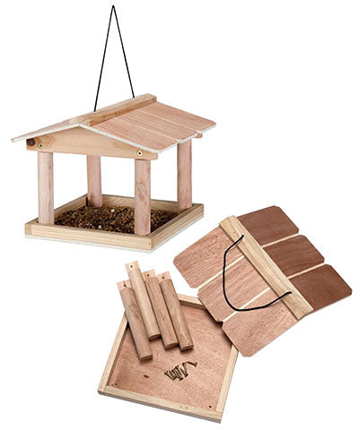 Build-Your-Own Hanging Bird Table Kit