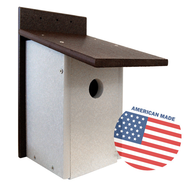 Premium Recycled Bluebird House by Prime Retreat