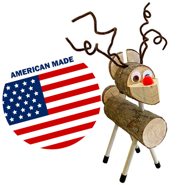 EZ-DIY Cedar Reindeer by Prime Retreat