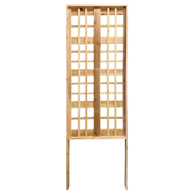 Premium Cedar Griffin Trellis by Prime Retreat, Brown, 68"H