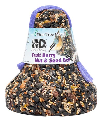 Pine Tree Fruit, Berry, Nut, & Seed Bell, 16 oz., Pack of 12