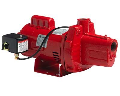 Red Lion Premium Shallow Well Jet Pump, 23 gpm, 1 hp, 25'