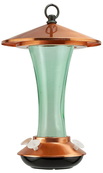 Woodlink Mid-Century Coppertop Hummingbird Feeder, 15 oz.