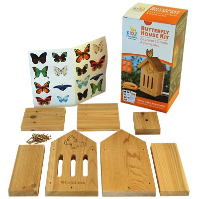 Woodlink Classic Butterfly House DIY Craft Kit