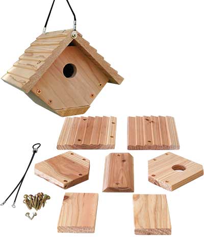 Woodlink Wren House Kit – BirdYard Direct