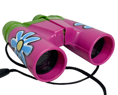 Wild Republic Kids Binoculars, Flower Print, 4.5x29