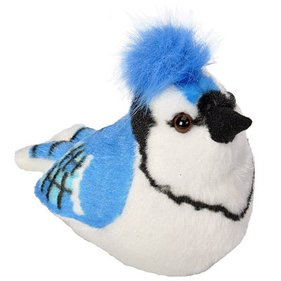 Wild Republic Audubon Blue Jay with Sound, 4"H